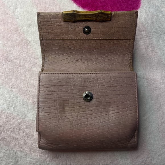 Gucci Bamboo Small Compact Wallet - Picture 7 of 14